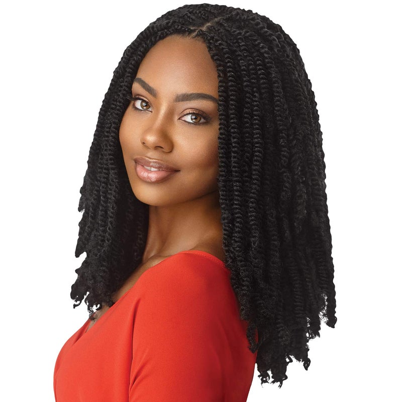 x-pression MULTI PACK DEALS! Outre Synthetic Braid - X PRESSION TWISTED UP SPRINGY AFRO TWIST 16 (1-PACK, 2T1B/30) - Image 1